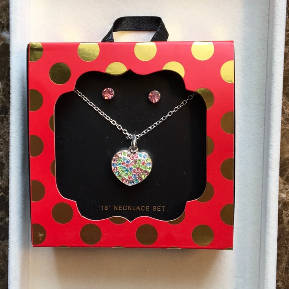 Girls Necklace and Earing set